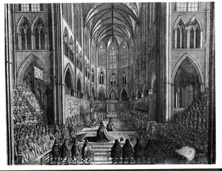 The Coronation of Charles II in Westminster Abbey, 23 April 1661